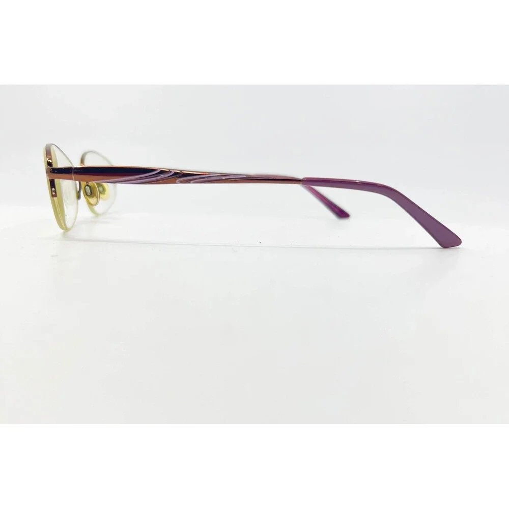 Revlon Eyeglasses Women Purple Autumn Berry RV565 Oval Frame 53-18-135